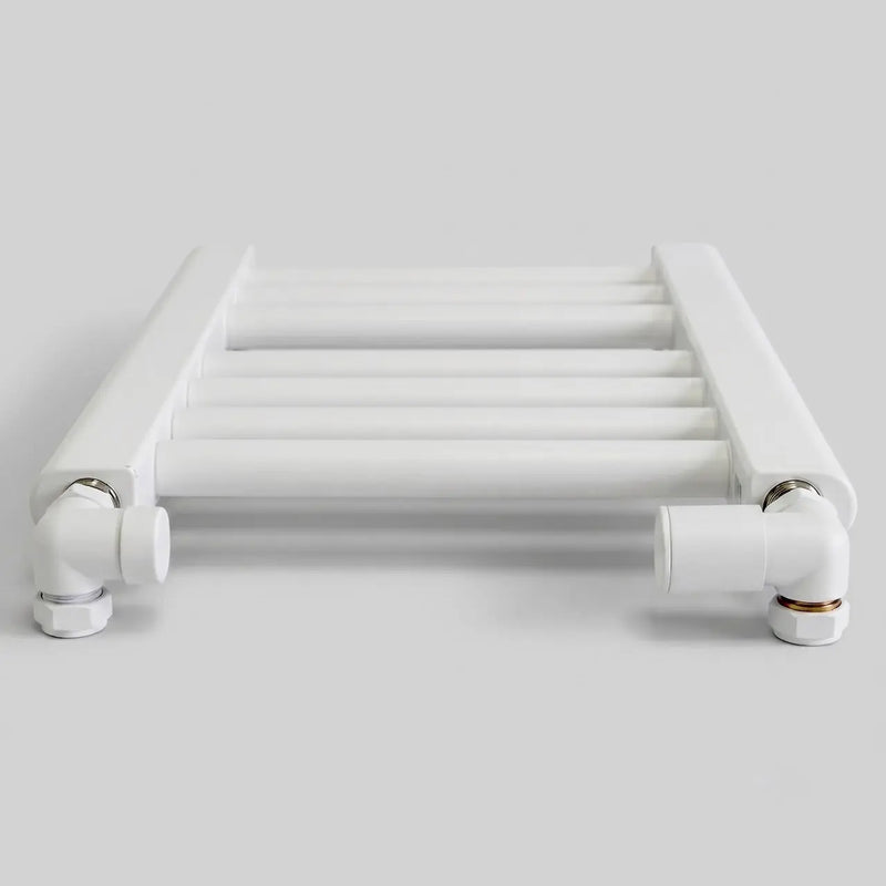 White corner valve