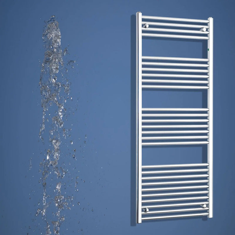 1600x550mm Heated Straight Towel Radiator Chrome