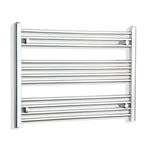 600x900mm Heated Straight Towel Rail Radiator Chrome
