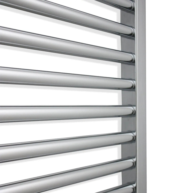 600x450mm Heated Straight Towel Rail Radiator Chrome