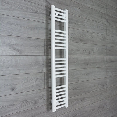 1200 mm High x 200 mm Wide Heated Towel Rail Radiator Flat White