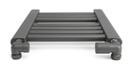 1000x400mm Heated Straight Anthracite-Sand Grey Towel Rail