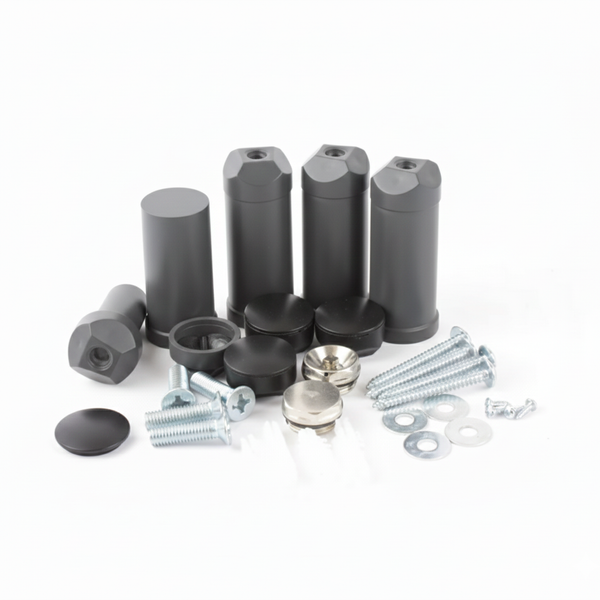 Matt Black Dual Fuel Heated Towel Rail 1600 x 400mm