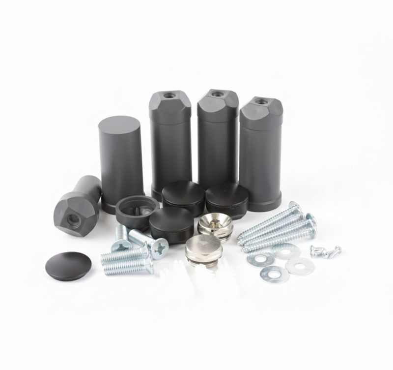 Matt Black Dual Fuel Heated Towel Rail 1600 x 400mm