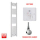 1800x350mm Pre-Filled Electric Heated Towel Rail Chrome Flat Panel