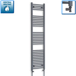 1800x400mm Heated Straight Anthracite-Sand Grey Towel Rail