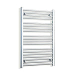 1000x650mm Heated Straight Towel Radiator Chrome