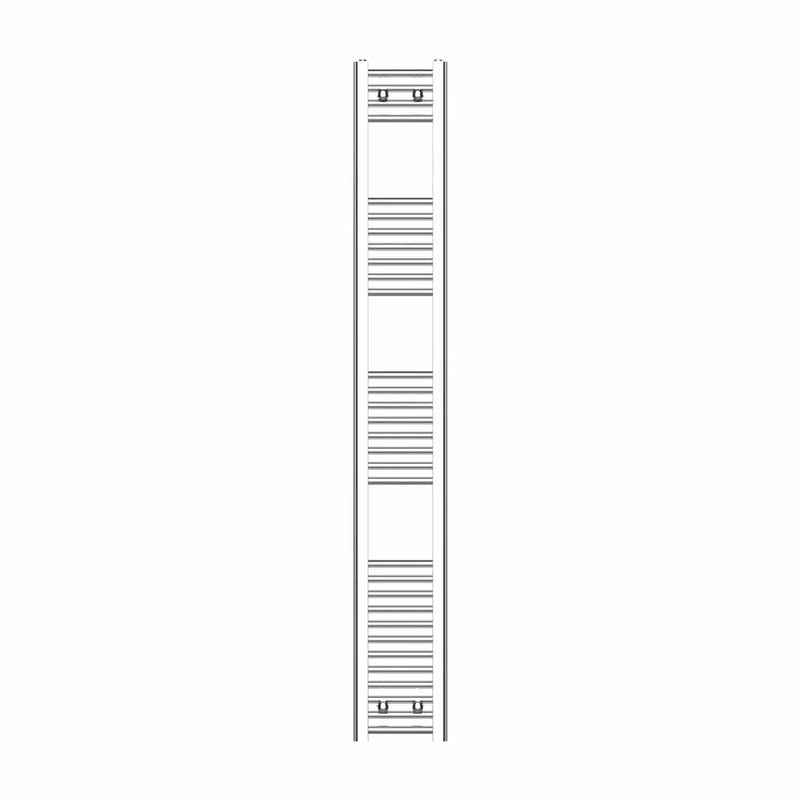 1800x250mm Heated Straight Towel Rail Radiator Chrome