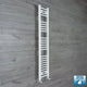 1400mm High x 250mm Wide Heated Towel Radiator Flat White