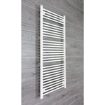 1500x700mm Towel Rail Radiator Flat White Central Heating