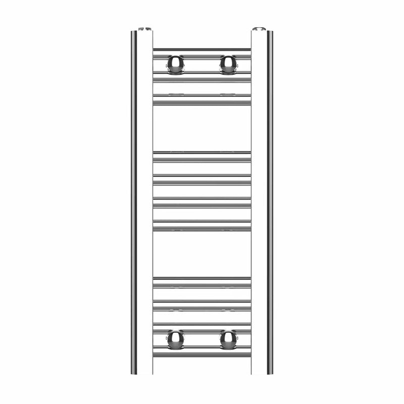 600x250mm Heated Straight Towel Rail Radiator Chrome