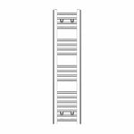 1000x250mm Heated Straight Towel Rail Radiator Chrome