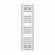 1000x250mm Heated Straight Towel Rail Radiator Chrome