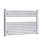 700x1000mm Heated Straight Towel Rail Radiator Chrome