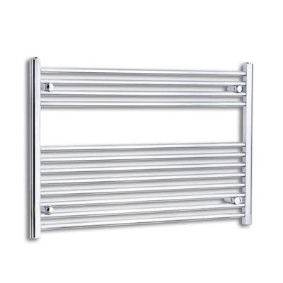 700x1000mm Heated Straight Towel Rail Radiator Chrome