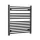 800 mm High x 700 mm Wide Heated Towel Radiator Flat Black