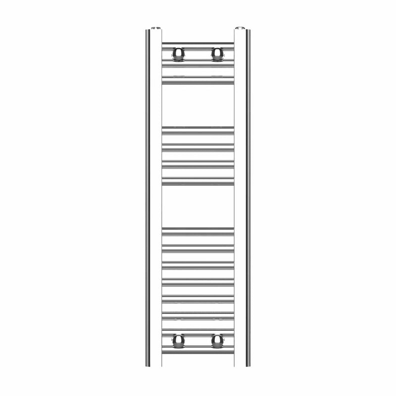 800x250mm Heated Straight Towel Rail Radiator Chrome