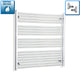 1000x950mm Heated Straight Towel Rail Radiator Chrome