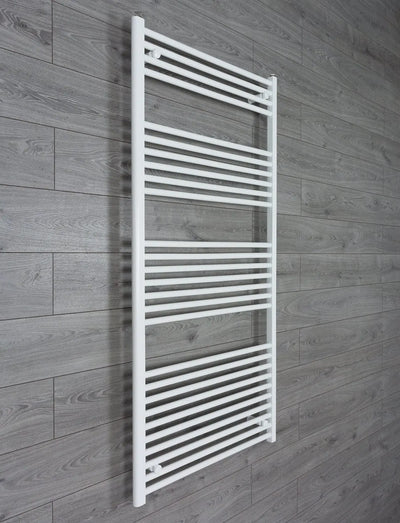 1600x750mm Towel Rail Radiator Flat White Central Heating
