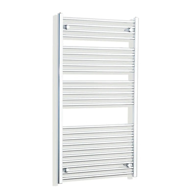 1300x700mm Heated Straight Towel Radiator Chrome