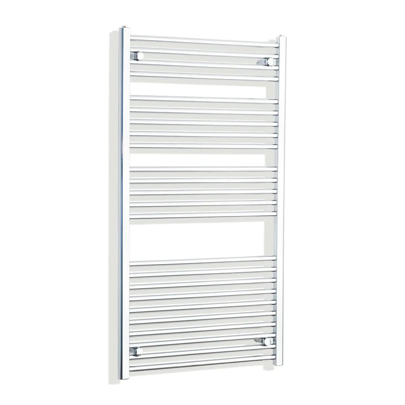 1300x700mm Heated Straight Towel Radiator Chrome
