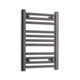 600x450mm Heated Towel Rail Radiator Flat Black
