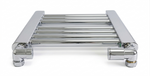 400 mm High 300 mm Wide Chrome Towel Rail Central Heating