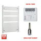 Chrome Electric Heated Towel Rail 1200 x 800mm
