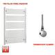Chrome Electric Heated Towel Rail 1200 x 800mm