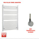 Chrome Electric Heated Towel Rail 1200 x 800mm