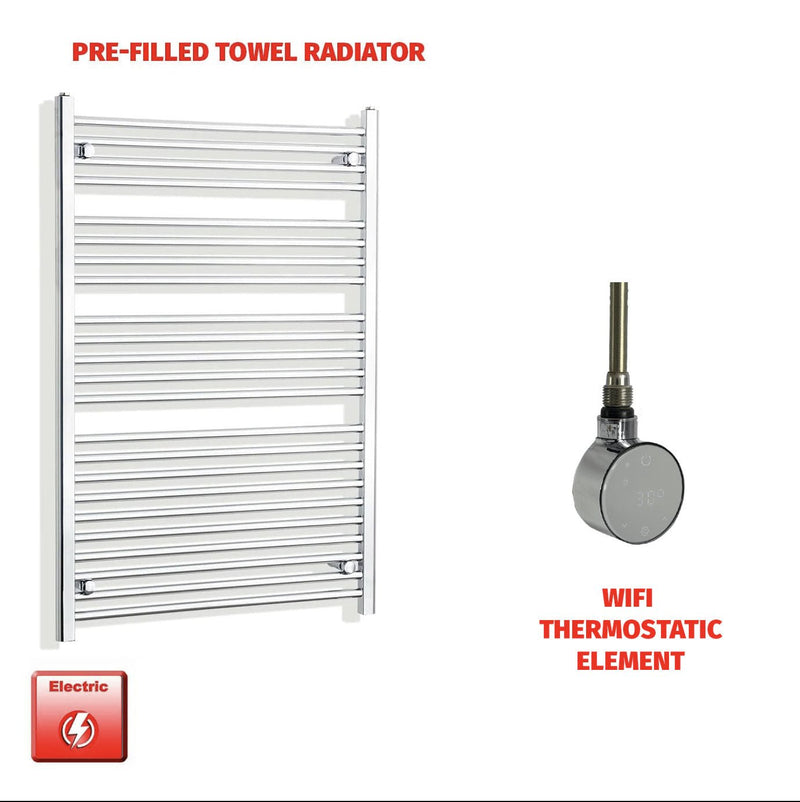 Chrome Electric Heated Towel Rail 1200 x 800mm