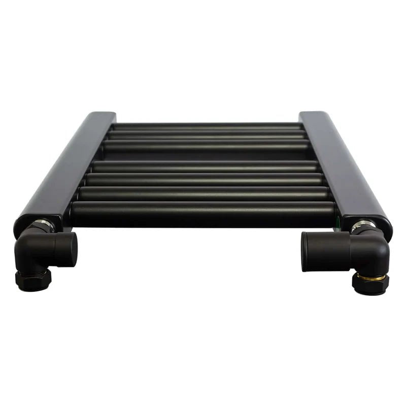 800 mm High x 700 mm Wide Heated Towel Radiator Flat Black