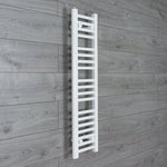 1000 mm High x 200 mm Wide Towel Rail Radiator Flat White
