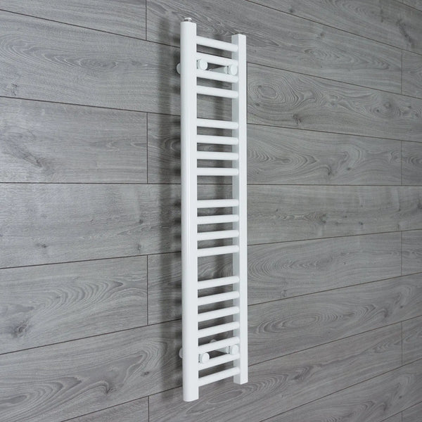 1000x250mm Heated Towel Rail Radiator Flat White