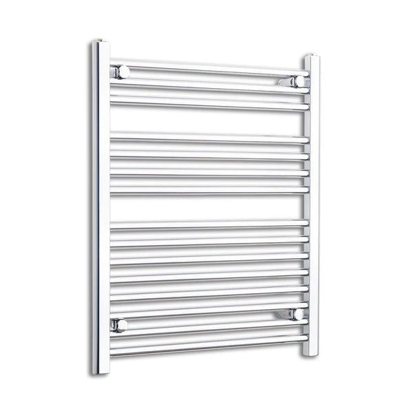 800x650mm Heated Straight Towel Radiator Chrome
