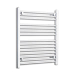 800x550mm Heated Straight Towel Radiator Chrome