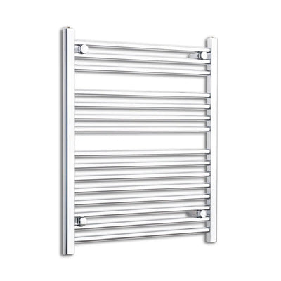 800x550mm Heated Straight Towel Radiator Chrome