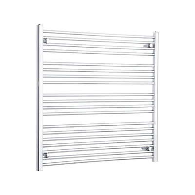 1000x1200mm Heated Straight Towel Radiator Chrome
