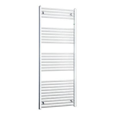 1600x550mm Heated Straight Towel Radiator Chrome
