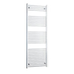 1800mm High 750mm Wide Heated Straight Towel Rail Radiator Chrome