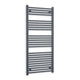 1400x600mm Heated Straight Anthracite-Sand Grey Towel Rail