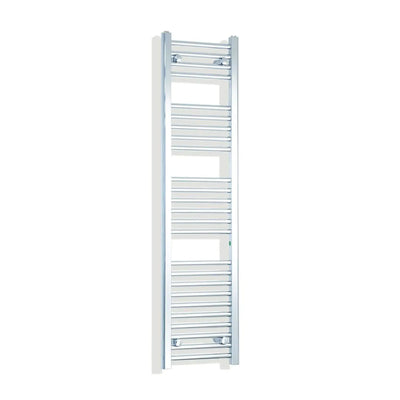 1400x350mm Heated Straight Towel Rail Radiator Chrome