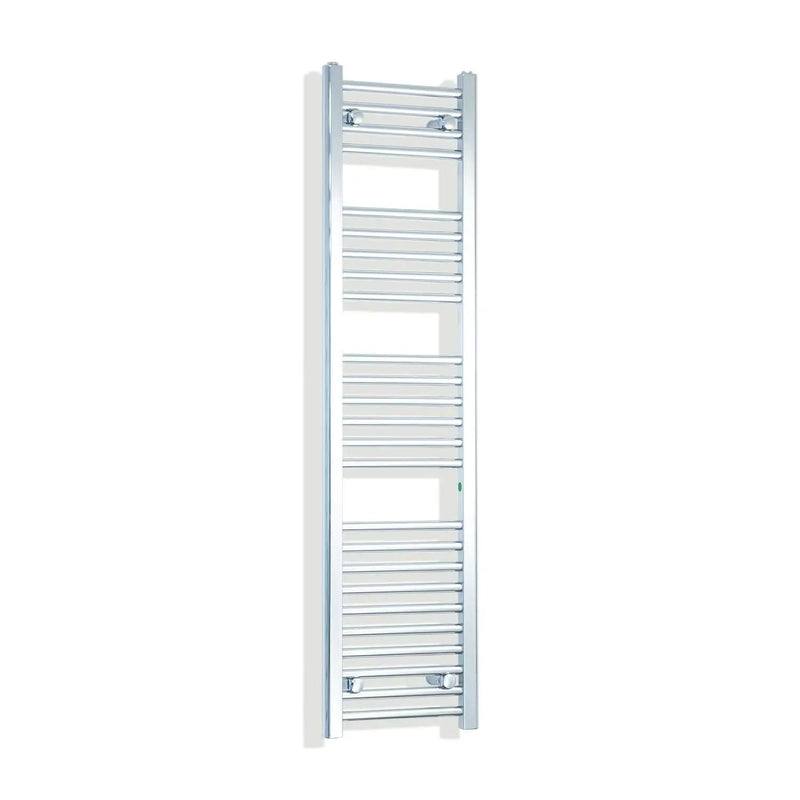 1400x350mm Heated Straight Towel Rail Radiator Chrome