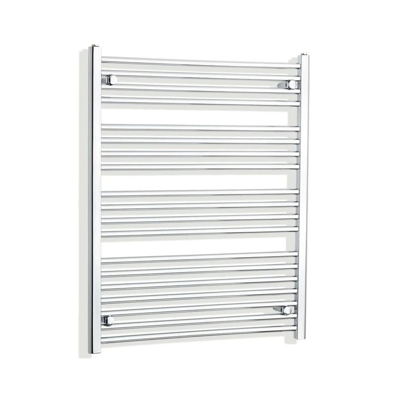 1000x900mm Heated Straight Towel Rail Radiator Chrome