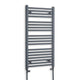 1000x500mm Straight Anthracite Sand Grey Towel Rail Central
