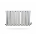 Elegant Rondy 600mm White Horizontal Designer Radiator Single & Double Panel