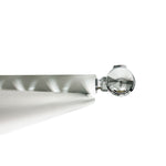 Elegant Rondy 600mm White Horizontal Designer Radiator Single & Double Panel