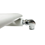 Elegant Rondy 600mm White Horizontal Designer Radiator Single & Double Panel