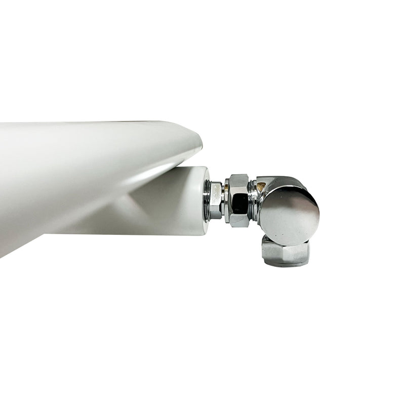 Elegant Rondy 600mm White Horizontal Designer Radiator Single & Double Panel