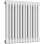 Elegant Antico White 2 Column Horizontal Column Radiator 600 x 605 mm - RV-CS26013